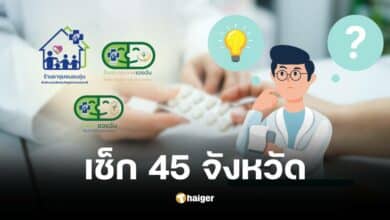 ข่าวดี สิทธิบัตรทอง 30 บาท ใช้ได้ที่ร้านยา-คลินิกเอกชน 45 จังหวัด มีที่ไหนบ้าง