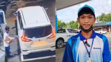 เติมน้ำมัน 1400 ไม่จ่ายเงิน