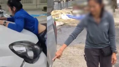 สาวเกาะหน้ารถ เปิดใจ