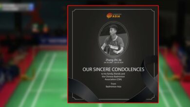 นักแบดมินตันจีน เสียชีวิต