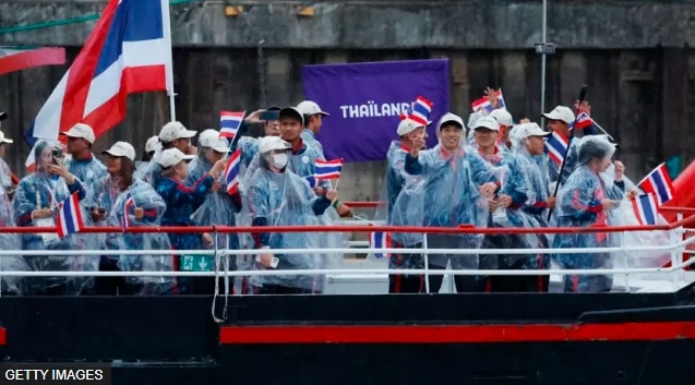 นักกีฬาไทย ร่วมพิธีเปิดโอลิมปิก 2024