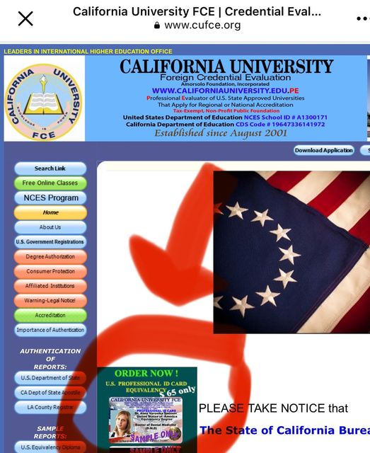 เพจดังแฉ แคลิฟอร์เนียยูนิเวอร์ซิตี้ มีบริการทำใบเทียบวุฒิ ราคาเพียง 65 ดอลลาร์สหรัฐ (1)