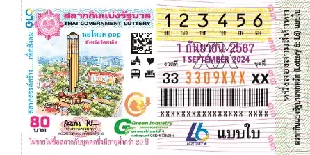 แปลปกสลาก งวด 1 ก.ย. 67