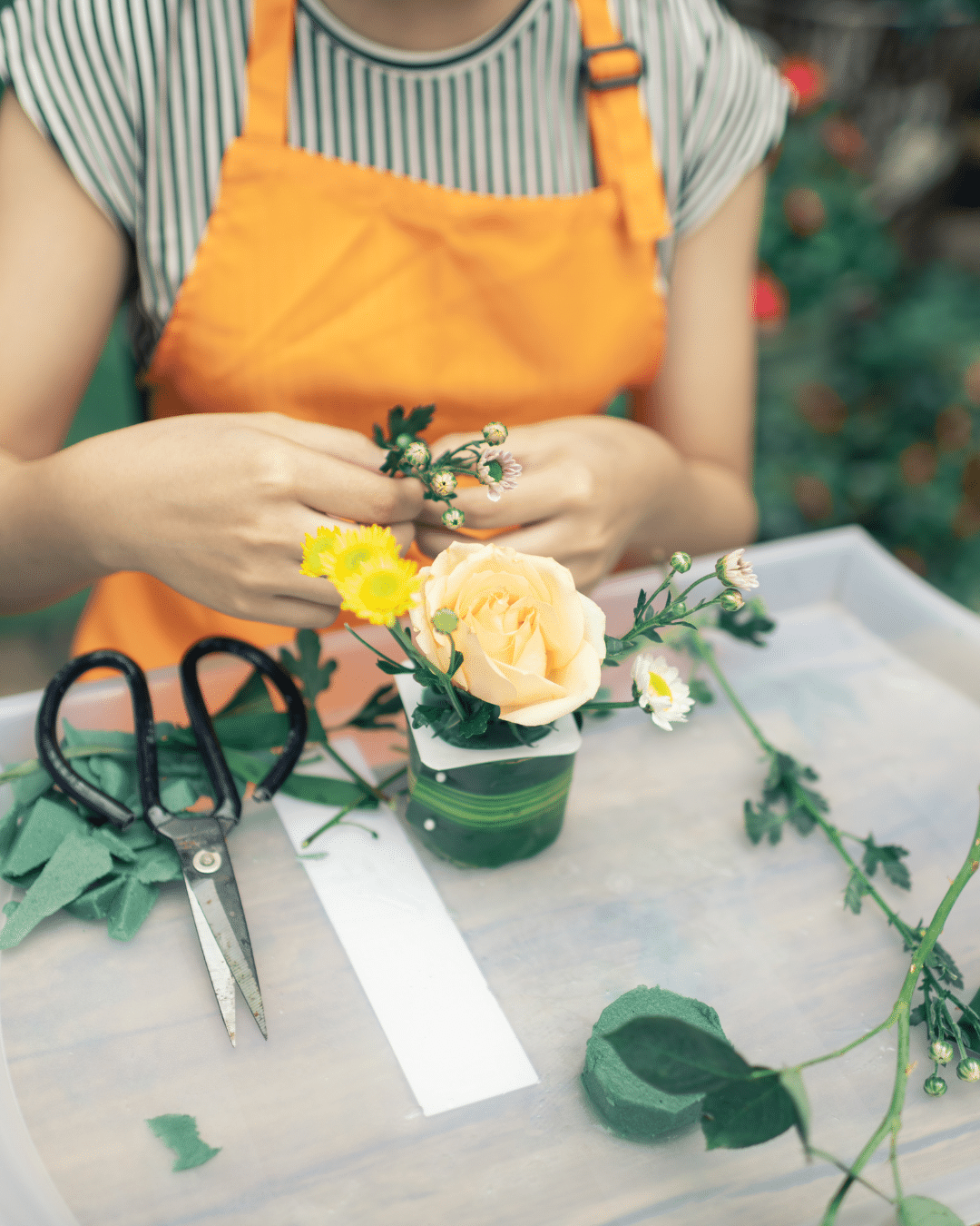 การจัดดอกไม้