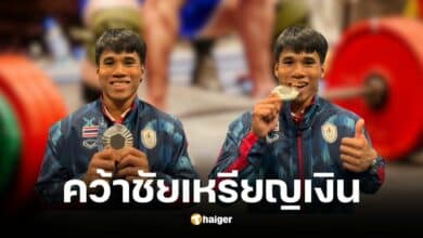 ฟ่าง ธีรพงศ์ ศิลาชัย ฮีโร่เหรียญเงินโอลิมปิกกีฬายกน้ำหนักไทย