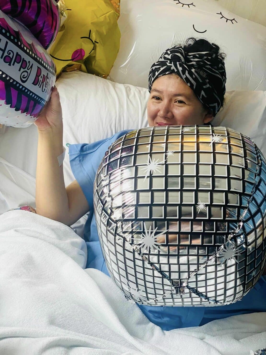 ทราย วรรณพร ต้องฉลองวันเกิดอายุ 44 ปี ในโรงพยาบาล