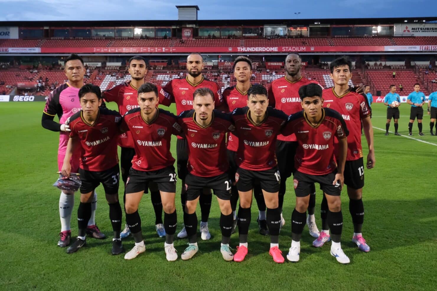 ผลฟุตบอล รีโว่ ไทยลีก เมืองทอง ราชบุรี