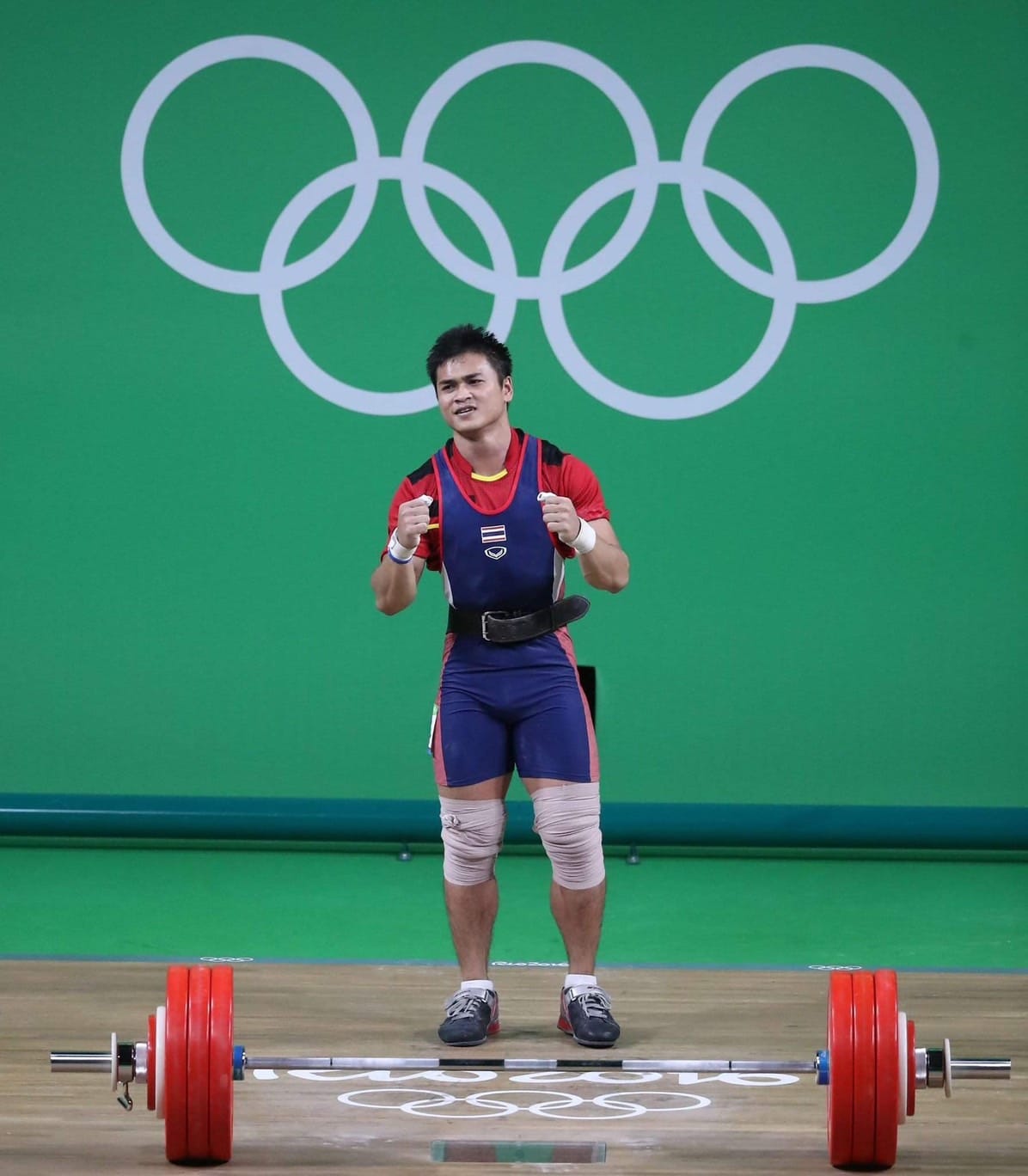 จตุภูมิ ชินวงศ์ ขณะลงแข่งขัน โอลิมปิก 2016 ที่บราซิล