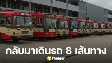 ขสมก. กลับมาวิ่งรถ 8 เส้นทางเดิมชั่วคราว ตั้งแต่ 31 ส.ค. 67 เช็กสายรถเมล์ที่นี่