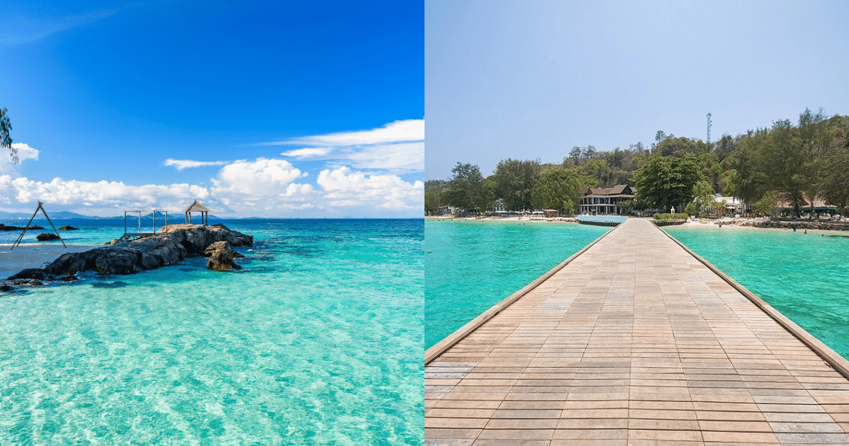 เกาะไม้ท่อน เกาะเล็ก ๆ ที่เป็นเกาะส่วนตัว เปิดให้เที่ยวได้แบบไปเช้า-เย็นกลับ เกาะแห่งนี้ จนถึงเรียอีกชื่อว่า Honeymoon Island