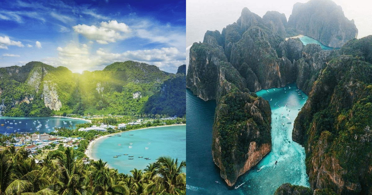 เกาะพีพี สถานที่ท่องเที่ยวทะเลสวยงามติดอันดับต้น ๆ ของไทยหรือของโลก