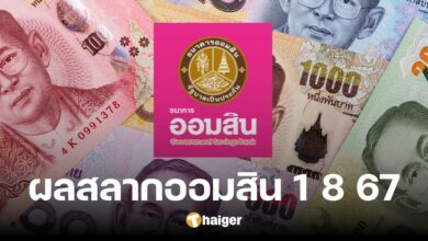 ตรวจผลสลากออมสินพิเศษ 2 ปี งวด 1 สิงหาคม 2567 เช็กเลขออกรางวัลที่นี่