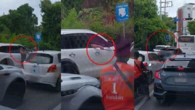 คนจีนหัวร้อน ถนนพระตำหนัก