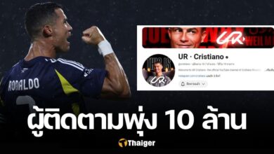 โรนัลโด้ เปิดช่องยูทูบ