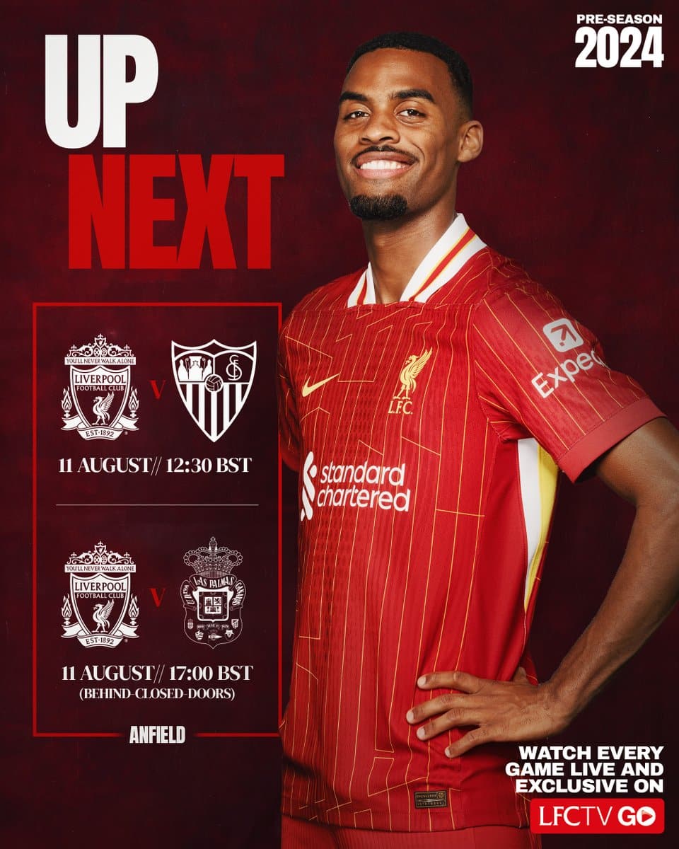 ฟุตบอลอุ่นเครื่อง ลิเวอร์พูล เซบีย่า