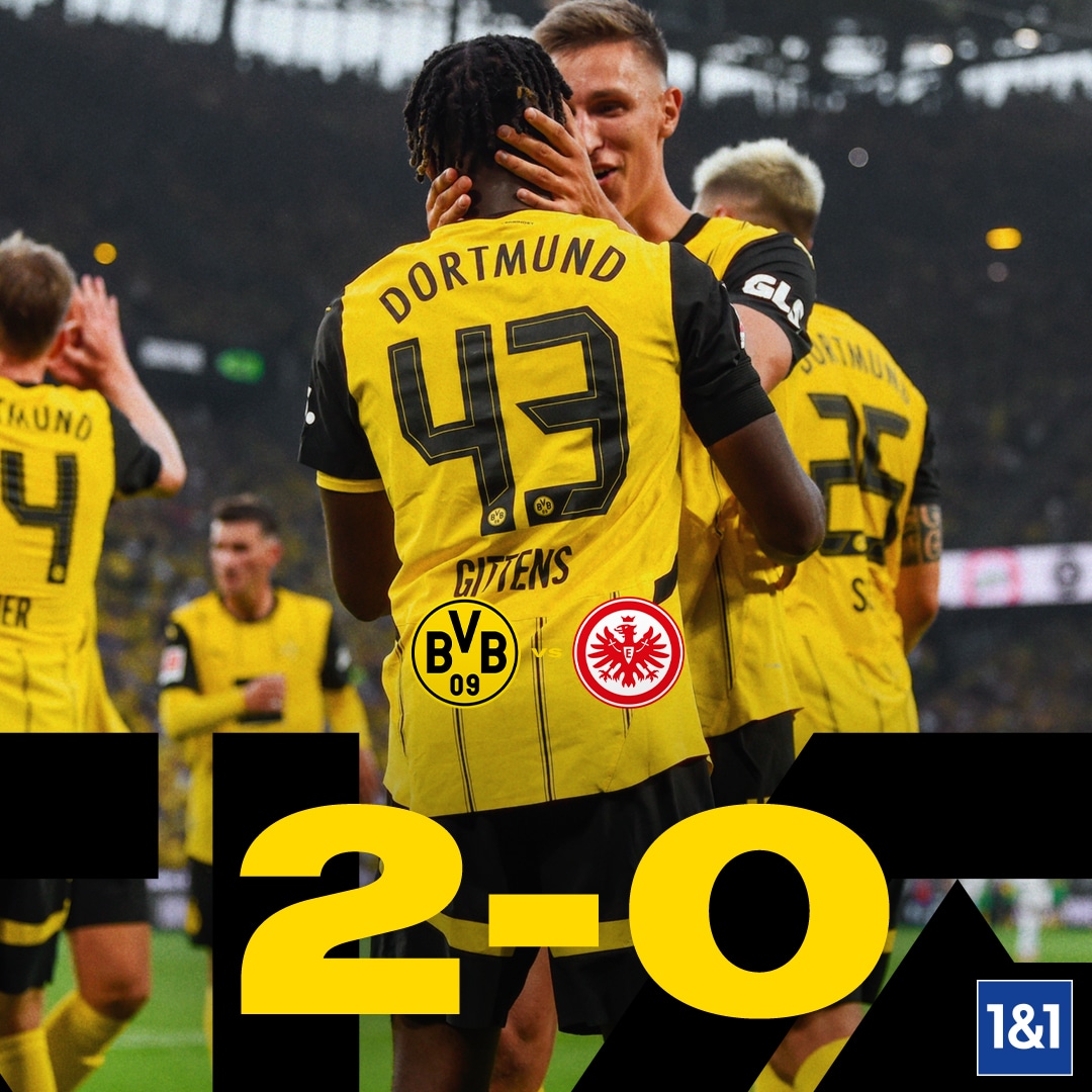 ผลบอลเมื่อคืนนี้ บุนเดสลีกา ดอร์ทมุนด์ แฟร้งค์เฟิร์ต