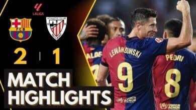 ผลบอลเมื่อคืนนี้ ลาลีกา บาร์เซโลน่า บิลเบา