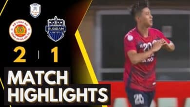 ผลฟุตบอล Shopee Cup คอง อัน ฮานอย บุรีรัมย์