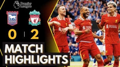 ผลบอลล่าสุด พรีเมียร์ลีก อิปสวิช ลิเวอร์พูล