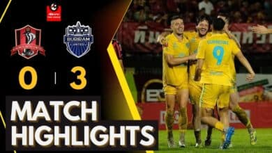 ผลฟุตบอล รีโว่ ไทยลีก บุรีรัมย์ ขอนแก่น