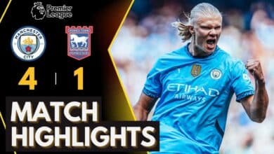 ผลบอลล่าสุด พรีเมียร์ลีก แมนซิตี้ อิปสวิช