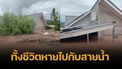บีบหัวใจ เจ้าของคาเฟ่ "ถูกน้ำท่วม" เกือบมิด ทุกอย่างในชีวิตหายไปกับตา