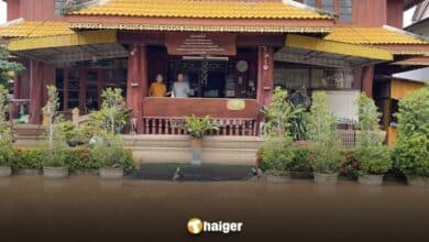 เผยภาพสุดท้าย หลวงปู่ก้ำ ยืนดูน้ำท่วม ก่อนมรณภาพ