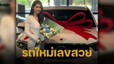 แน๊ต เกศริน ซื้อรถใหม่ โชว์เลขทะเบียนสวย