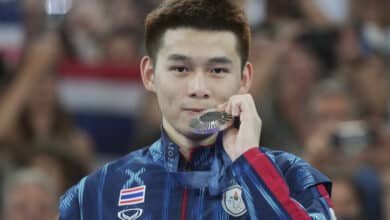 วิวถวายเหรียญเงินโอลิมปิกให้ในหลวง