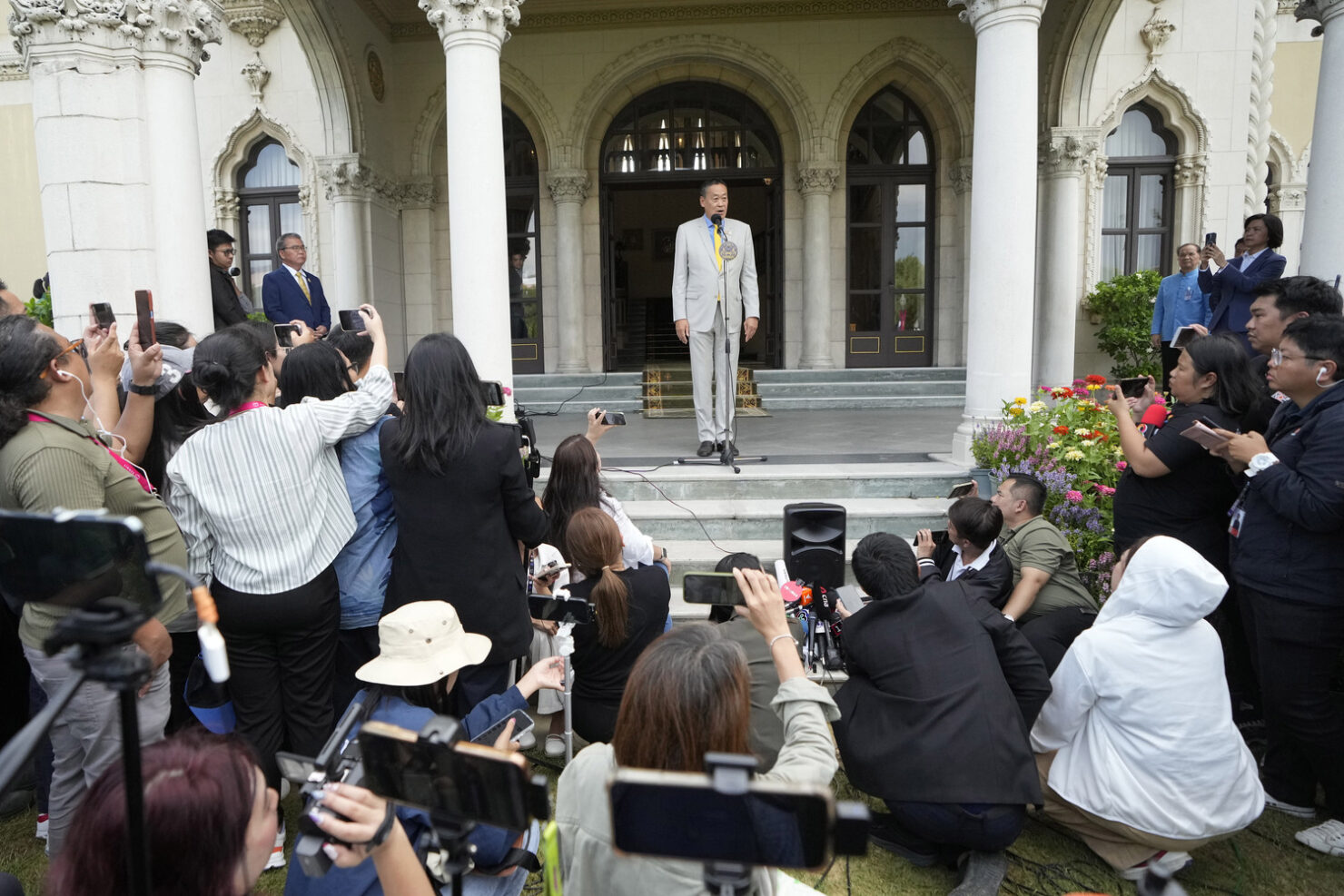 เศรษฐาแถลงข่าวครั้งสุดท้ายในฐานะนายก 