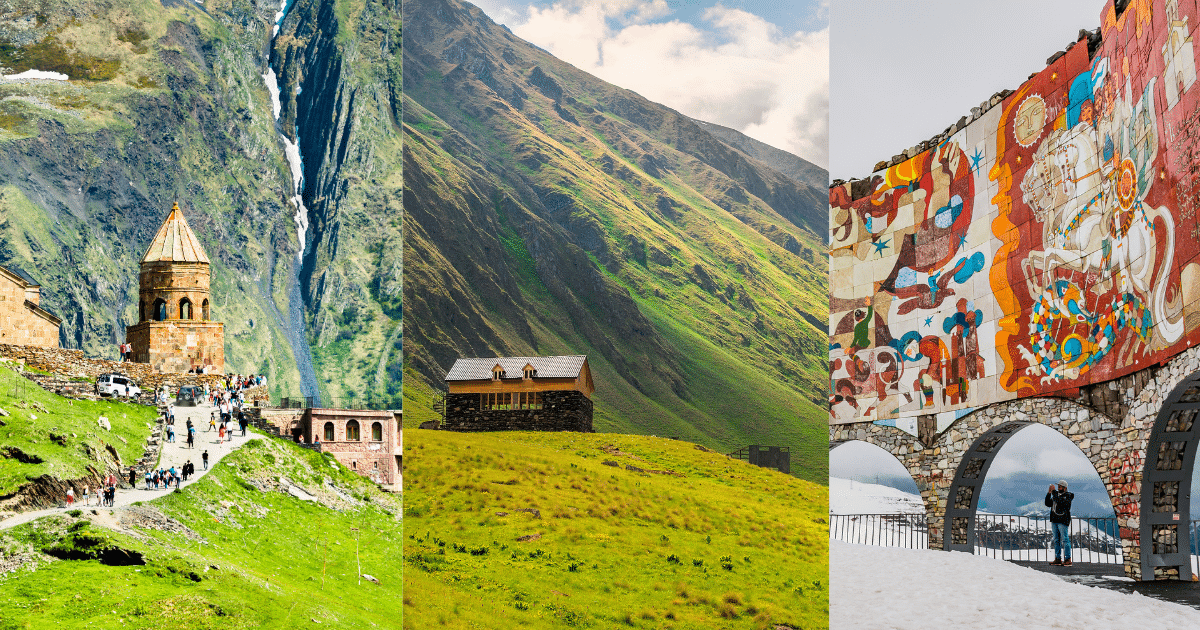 3 สถานที่ตอบโจทย์สายลุย กับ หมู่บ้านจูทา (Juta), เมืองบนเทือกเขา คาซเบกิ (Kazbegi) , เมืองสกีรีสอร์ท กูเดาริ (Gudauri)