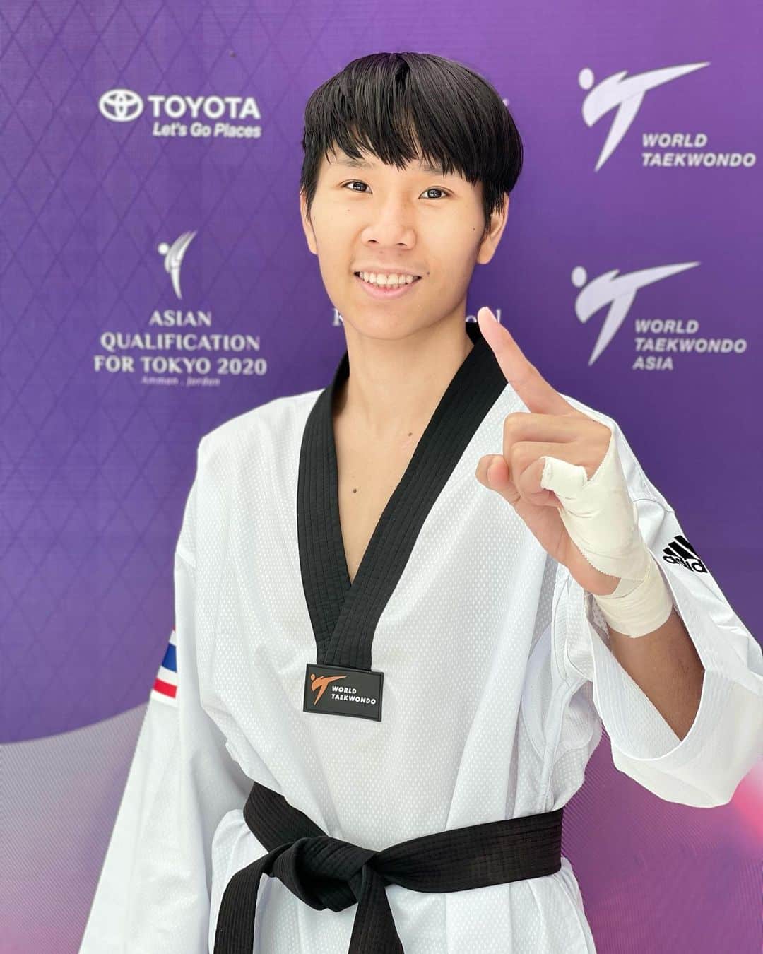 จูเนียร์ รามณรงค์ เล่นเทควันโดตั้งแต่ 5 ขวบ