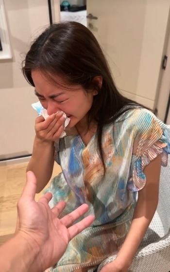 พราวฟ้า ร้องไห้หนัก แฟน ๆ แห่เป็นห่วง