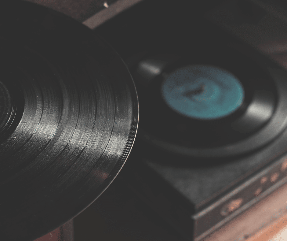 เครื่องเล่นแผ่นเสียงวินเทจ