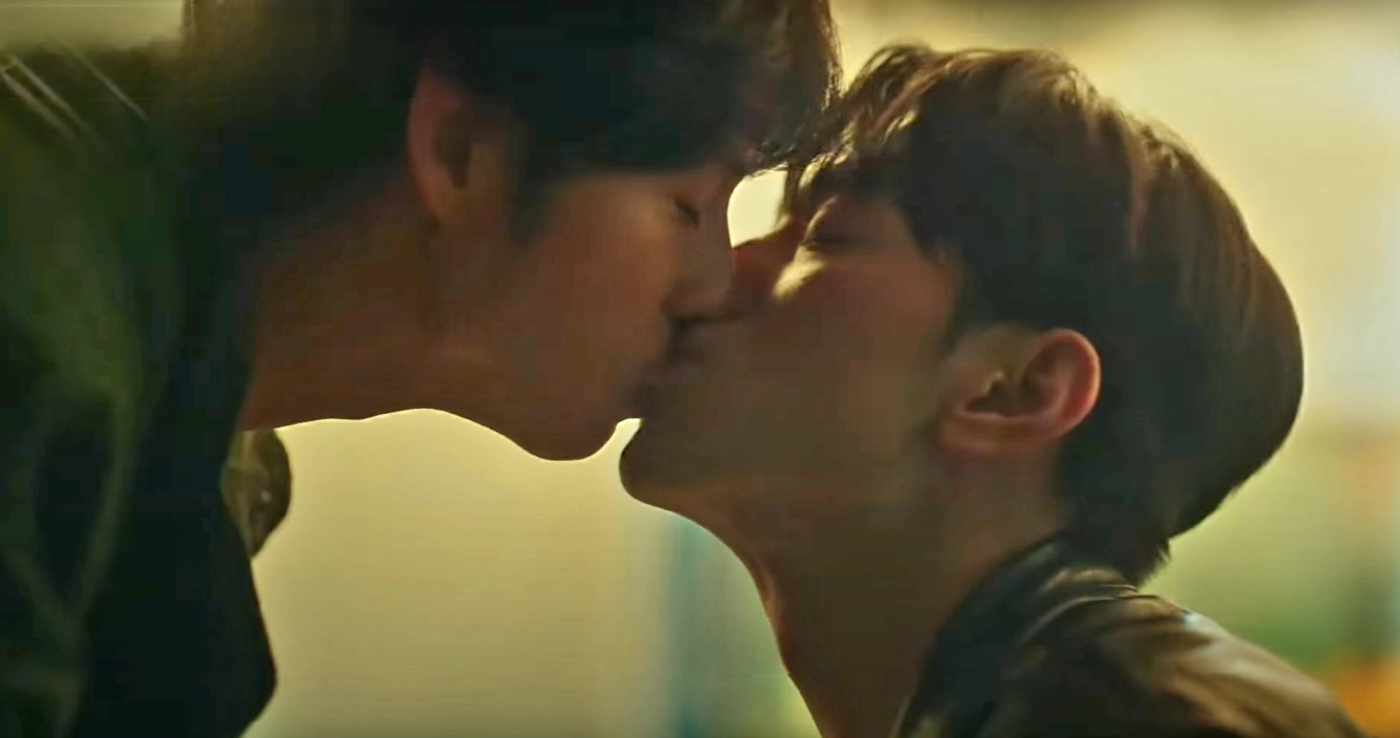 ในซีรีส์เกาหลีไม่เคยมีฉากผู้ชายจูบกันมาก่อน