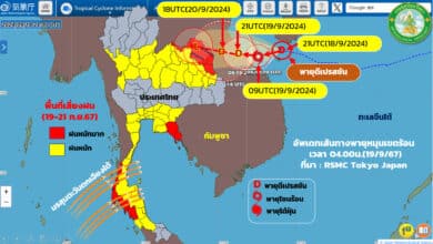พายุดีเปรสชัน กระทบไทย