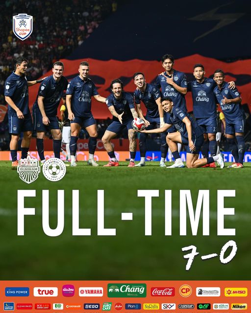 ผลฟุตบอล Shopee Cup บุรีรัมย์ คาย่า