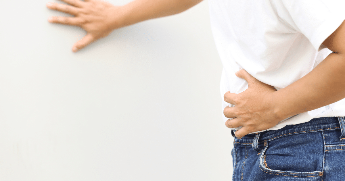 าการปวดท้องเรื้อรัง โดยเฉพาะอาการปวดที่เกิดขึ้นในช่วงเวลาอาหาร ถือเป็นอาการของมะเร็งลำไส้ใหญ่