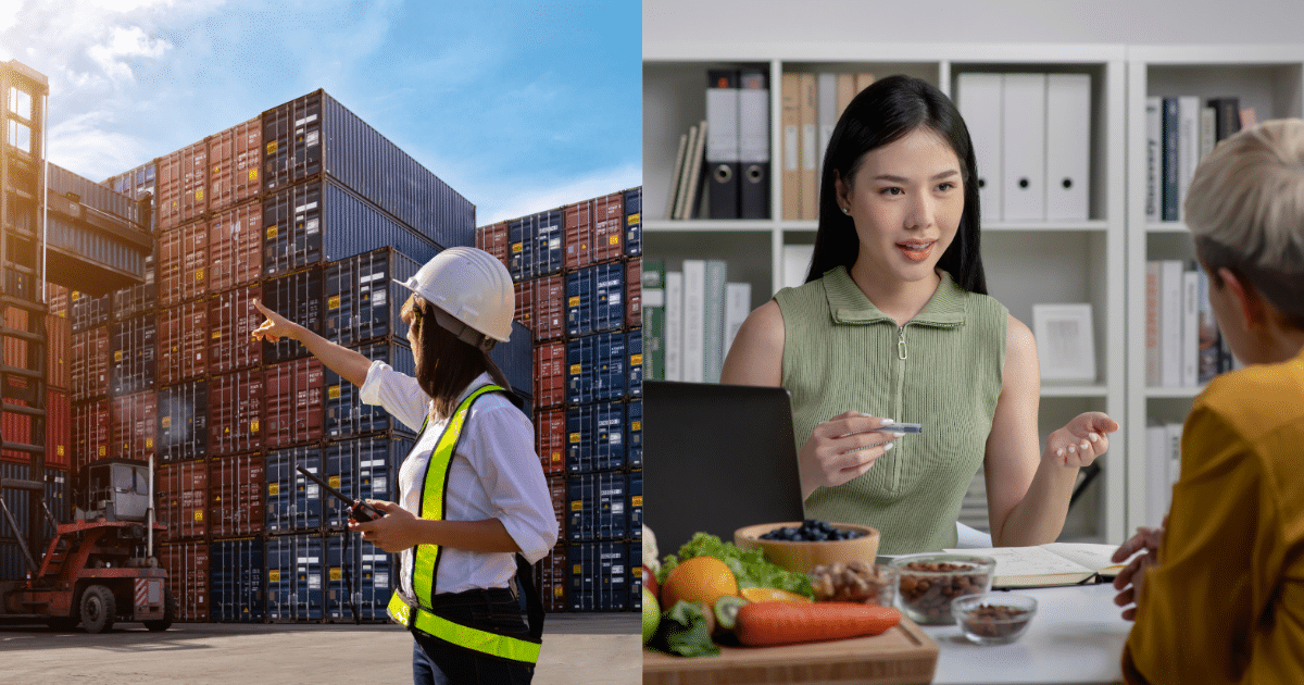 กลุ่มอาชีพโลจิสติกส์เป็นที่ต้องการของตลาด และ อาชีพ นักโภชนาการศาสตร์ คือคนที่คอยออกแบบสารอาหารให้เหมาะกับแต่ละคน