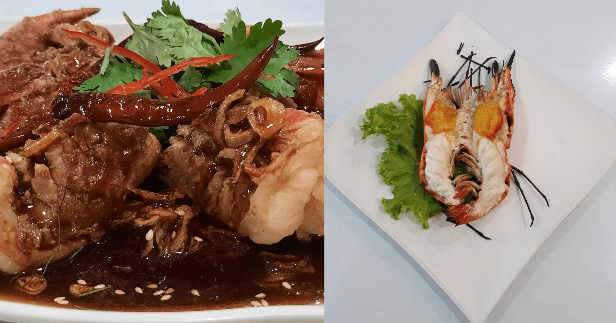 เรือนไทยกุ้งเผา วัดเชิงเลน ร้านอาหารบรรยากาศดีติดริมน้ำเมนูเด็ดของร้านคือ กุ้งเผา เป็นกุ้งแม่น้ำสด ๆ ตัวโต ๆ