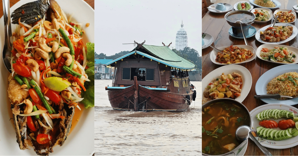 กานต์กิตติ ร้านอาหารบรรยากาศริมแม่น้ำเจ้าพระยา ที่มีบริการล่องเรือรับประทานอาหาร ชมทัศนียภาพสองฝั่งข้างทางของแม่น้ำเจ้าพระยา-ป่าสัก