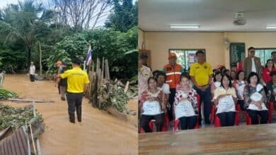 ปภ. รายงานอุทกภัย 4 จังหวัด 3 กันยายน 2567