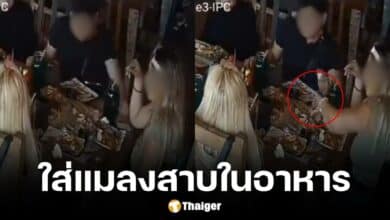 ตรอบครัวใส่แมลงสาปลงในอาหารเพราะต้องการเงินชดเชย