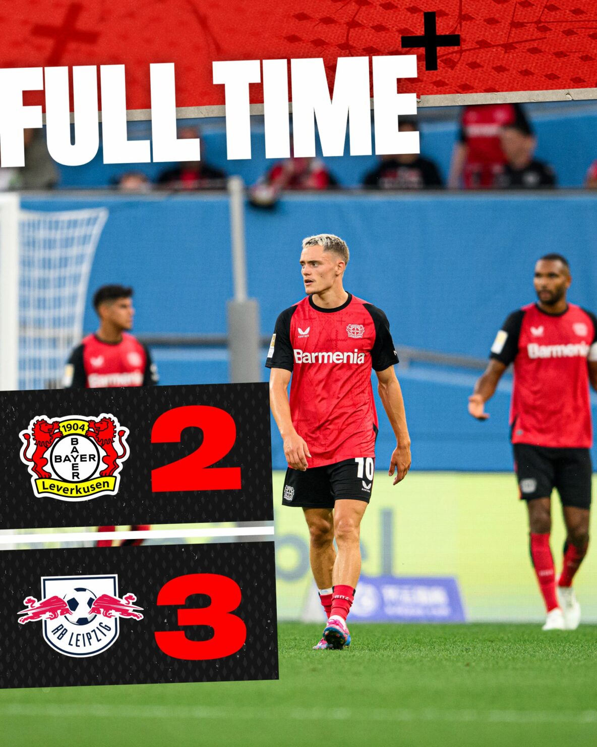 ผลบอลเมื่อคืนนี้ บุนเดสลีกา เลเวอร์คูเซ่น ไลป์ซิก