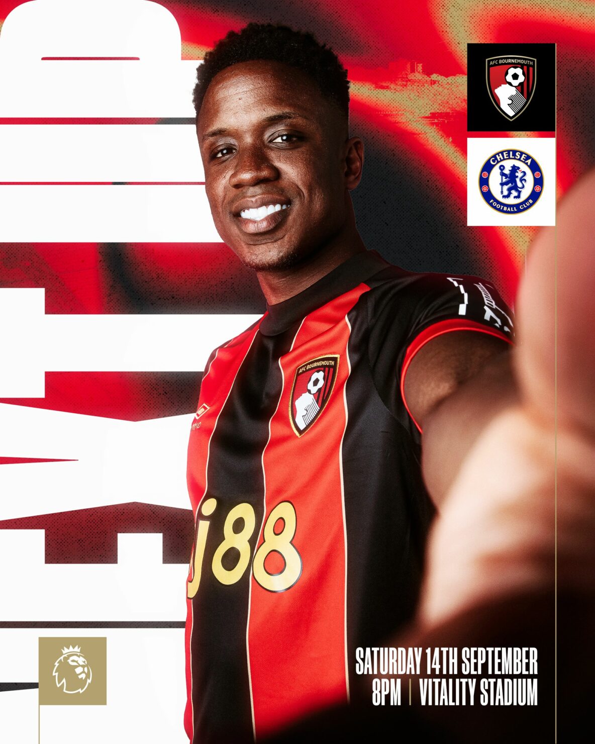 พรีเมียร์ลีก 2024/25 บอร์นมัธ เชลซี