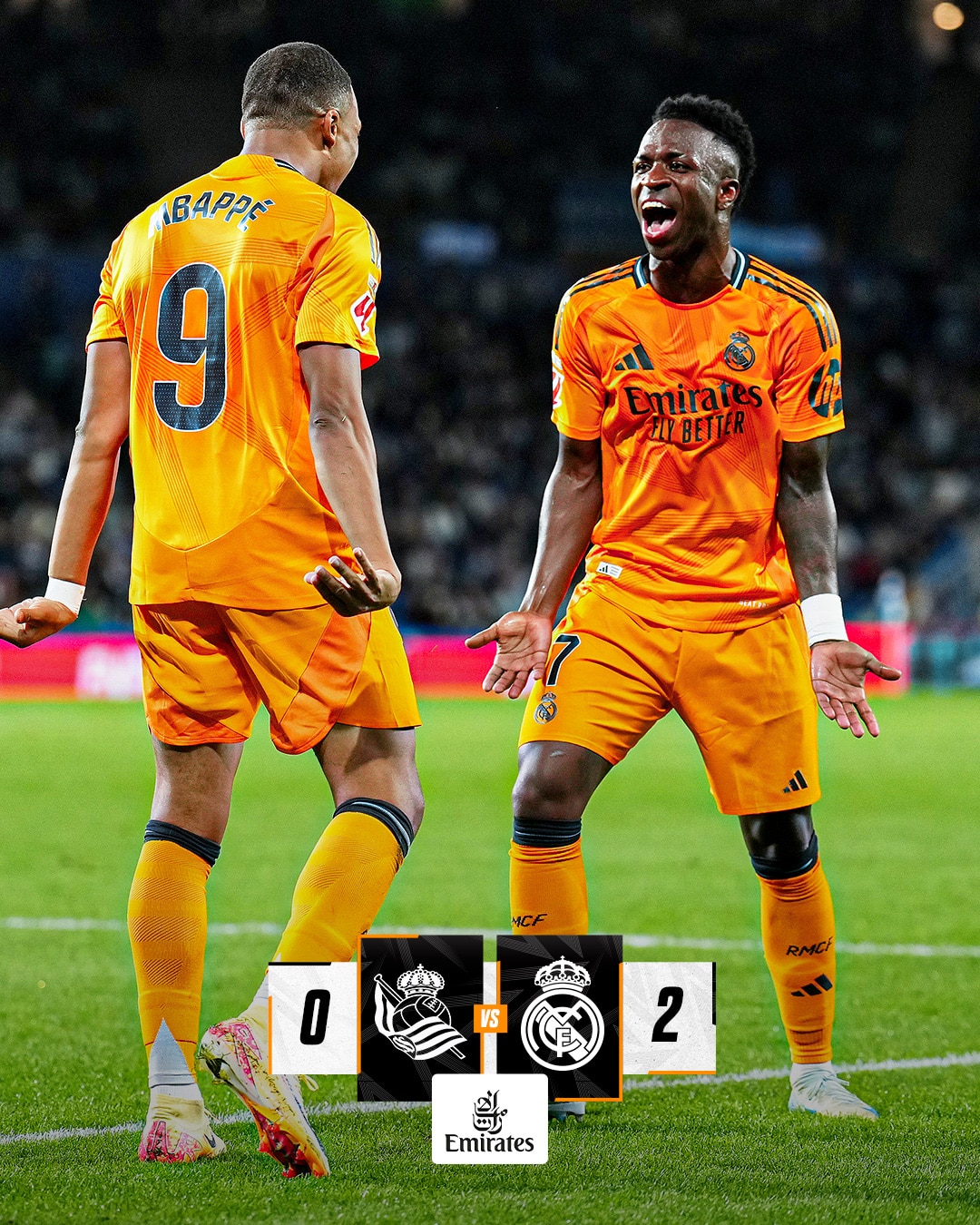 ผลบอลเมื่อคืนนี้ ลาลีกา โซเซียดาด เรอัล มาดริด