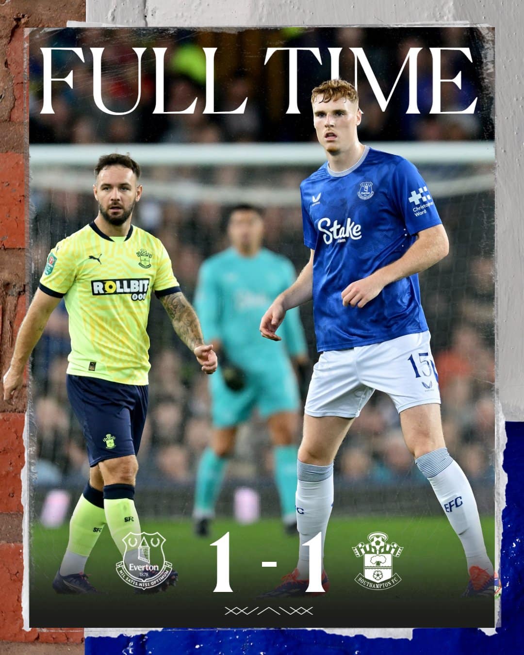 ผลบอลเมื่อคืนนี้ คาราบาวคัพ 2024/25 เอฟเวอร์ตัน เซาธ์แฮมป์ตัน