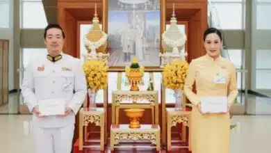พระบาทสมเด็จพระเจ้าอยู่หัว พระราชทานชื่อลูกแฝด ทายาทคิงเพาเวอร์