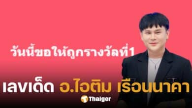 เลขเด็ด 'อ.ไอติม เรือนนาคา' แนวทางซื้อลอตเตอรี่ 16 ก.ย. 67 จับตาเลข 8 มาแรง