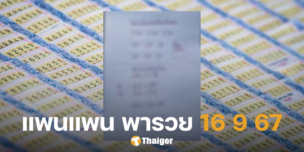 เลขเด็ด แพนแพน พารวย แจกแนวทางสูตรเด่น เน้นรางวัลเลขท้าย 16 ก.ย. 67 | Thaiger ข่าวไทย